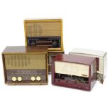 A collection of radios, to include Philco, Ferguson, Ekco (AF).