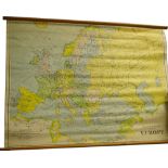 W. & A.K. Johnstons' map of Europe, showing the Union of Socialist Republic in full, Yugoslavia,