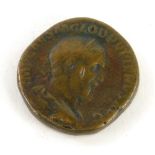 Withdrawn presale by vendor - A Pupienus Roman Sestertius (AD 238).