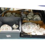 A large quantity of Johnson Brothers Indian Tree pattern tea and dinner ware, various periods,