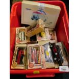 A quantity of boxed and other diecast vehicles, to include Lledo Days Gone, Corgi class commercials.