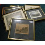 Various 19thC prints, each depicting Woolwich and Woolwich Arsenal.