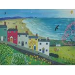 An Art Group Jo Grundy Pool Spring is in the Air canvas wall art print, RRP £36.99.