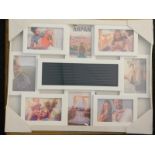 A 17 Stories Ladue Apeture custom word picture frame in white, RRP £14.99.