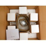 A Brayden Studio Kidsgrove six light flush mount light fitting in silvered finish, RRP £119.99.