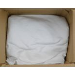 A Belledorm 1200 thread count kingsize duvet cover, RRP £163.99.