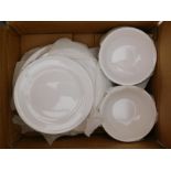 A Zipcode Design Duane eighteen piece melamine dinnerware set, service for six, RRP £25.99.