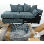 A Zipcode Design Moana grey corner sofa, RRP £419.99.