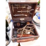 Withdrawn Pre-Sale by Executors. A Readson Hi-Frequency violet ray treatment set, cased