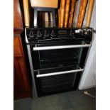 A Belling Format electric oven with ceramic hob.