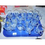 Sixteen Arcoroc ARC France Irish coffee glasses. (1 tray)