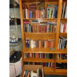 Books to include literature, biography and general reference. (5 shelves and 1 box)