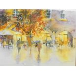 An East Urban Home 'Evening Stroll' print, RRP £39.13.