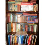 Books to include literature, architecture, history, humour and general reference. (4 shelves)