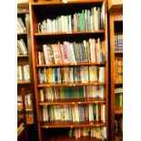 Books relating to gardening, cookery, travel, literature, and general interest. (6 shelves)