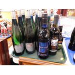 Eight bottles of Bacchus Wvinhaus Graf Eltz Silvaner, together with a bottle of Harveys Bristol