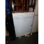 A Hotpoint Aquarius 7kg condenser dryer, model no CTD00.