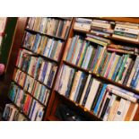 Books including biography, cookery, military, literature, philosophy and history. (9 shelves)