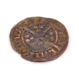 An Edward I silver hammered penny.