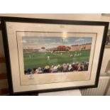 Peter Watson. Scarborough Festival, a signed limited edition print, 101/500, signed by the artist