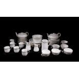 Withdrawn pre-sale by executors-A Royal Doulton early 20thC porcelain tea and coffee service,