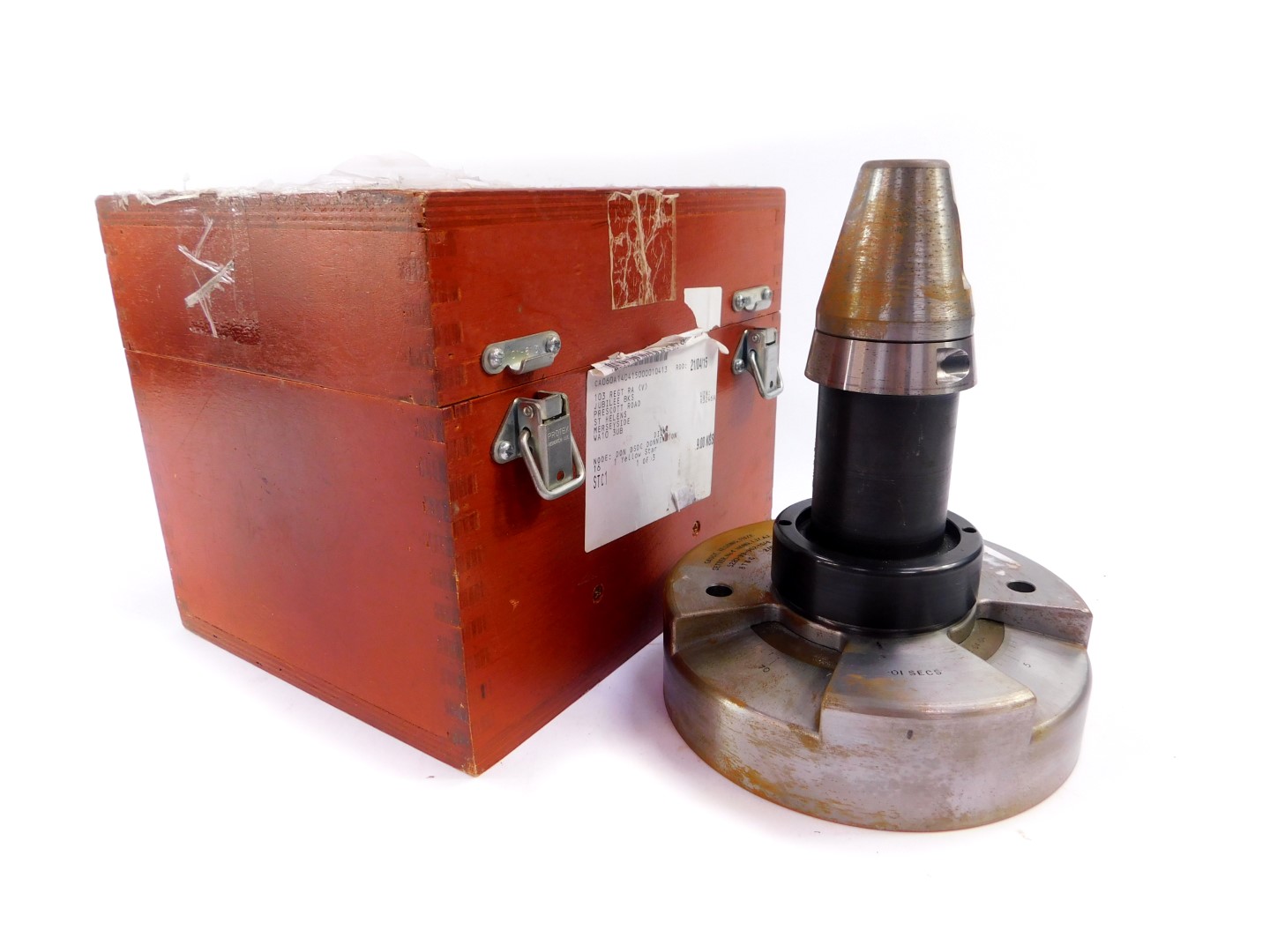 A bomb fuse setting gauge, with setter no 4Hand L.17.A.1, serial no 5220-99-962-1614, MOD valid
