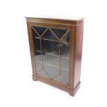 Withdrawn pre-sale by executors- A Victorian mahogany display cabinet,