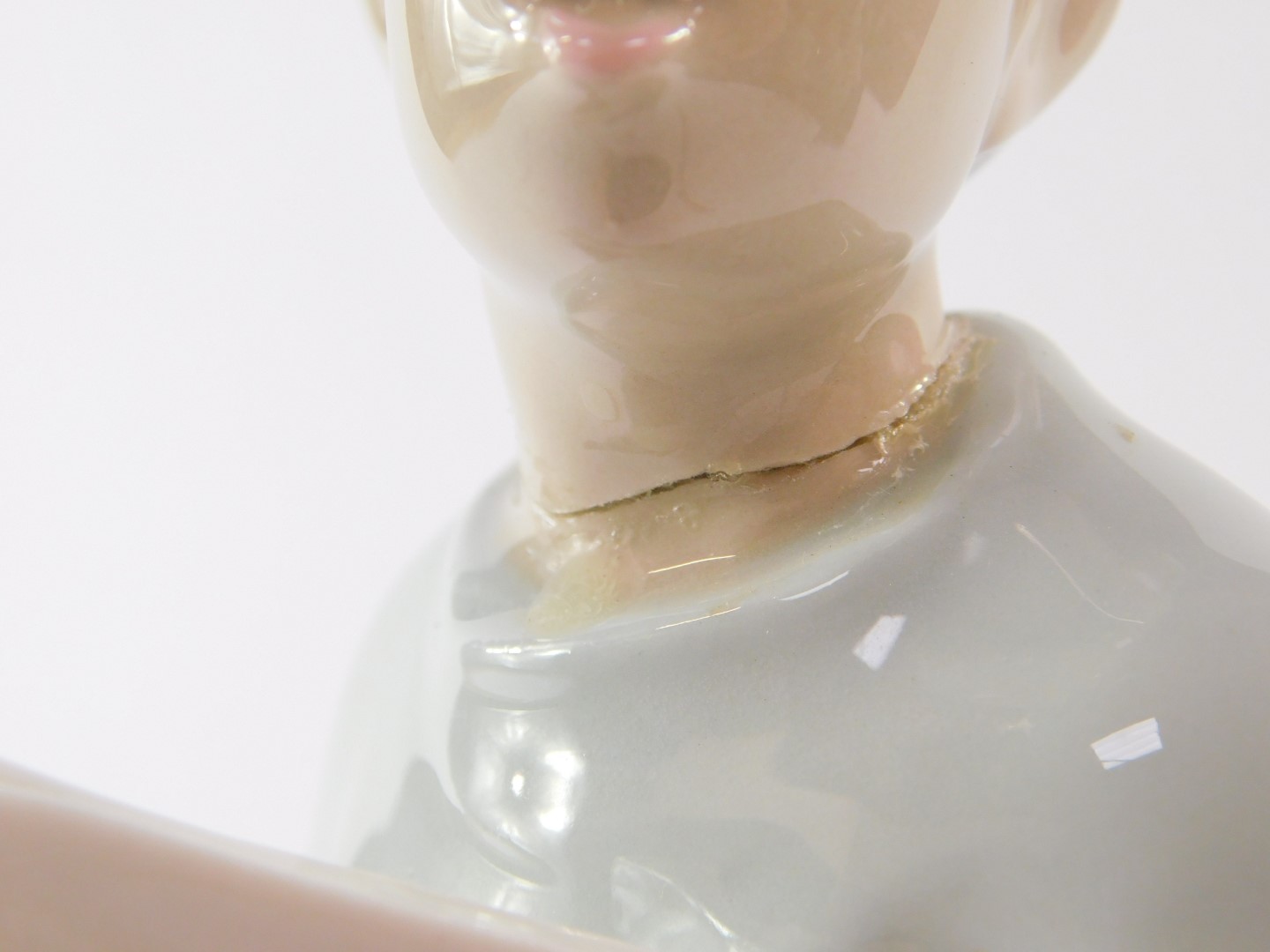 A Lladro porcelain figure modelled as two children in a bathtub, together with a Nao porcelain - Image 6 of 9