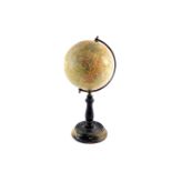 Withdrawn pre-sale by executors- A Geographia 6" terrestrial globe,