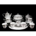 Withdrawn pre-sale by executors- A Noritake porcelain part dinner and tea service,