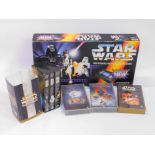 A Parker Star Wars Interactive Video Board Game., VHS Star Wars Trilogy; A New Hope, Strikes Back