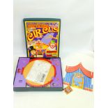 A Britains Circus diorama set, limited edition 3000, featuring Big Top silhouette, three spectator