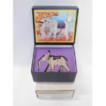 A Britains Circus Parade elephant, 08676, boxed.
