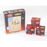 A Hasbro Star Wars Episode One Movie Teaser Poster jigsaw puzzle, 300pieces, together with three