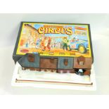 A Britains Circus Street Parade diorama, with circus processional vehicle, 08673, boxed.