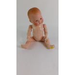 An Armand Marseille bisque head Dream Baby doll, no 351/3 1/2, 37cm high.