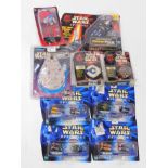 Hasbro Star Wars Episode 1 Pod Racing Micro Machines., Pod Racers I-IV., an Electronic Commtalk