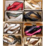 Various vintage ladies shoes, to include high heels, Italian Renata, Bizarere, various others, 36.5,