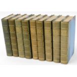 Journals of The Royal Horticultural Society, nine bound yearly volumes from 1958-1966, in blue