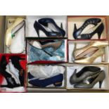 Various ladies vintage fashion shoes, to include Bally high heels, Buland Cartier, GM London,