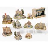 Various Lilliput Lane cottages, to include The Kings Arms Moments in Time Time Gentlemen Please