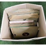 Various 33rpm/44 rpm records, comprising gramophone, classical, etc. (1 box)