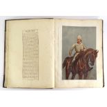 An album containing a number of Vanity Fair prints, to include the Deutsch Prize, The Croucher, a