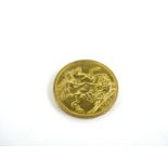 A George V full gold sovereign 1913, 8.0g.