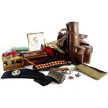 Miscellaneous militaria and Masonic items relating to members of the Fenton family, to include
