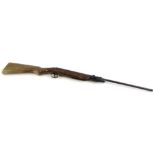 A Webley Junior Air Rifle, with stained beech stock, 92.5cm long.