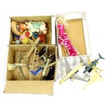 Miscellaneous toys, to include a Barbie Pink in Pantone with box, two Pelham type puppets and