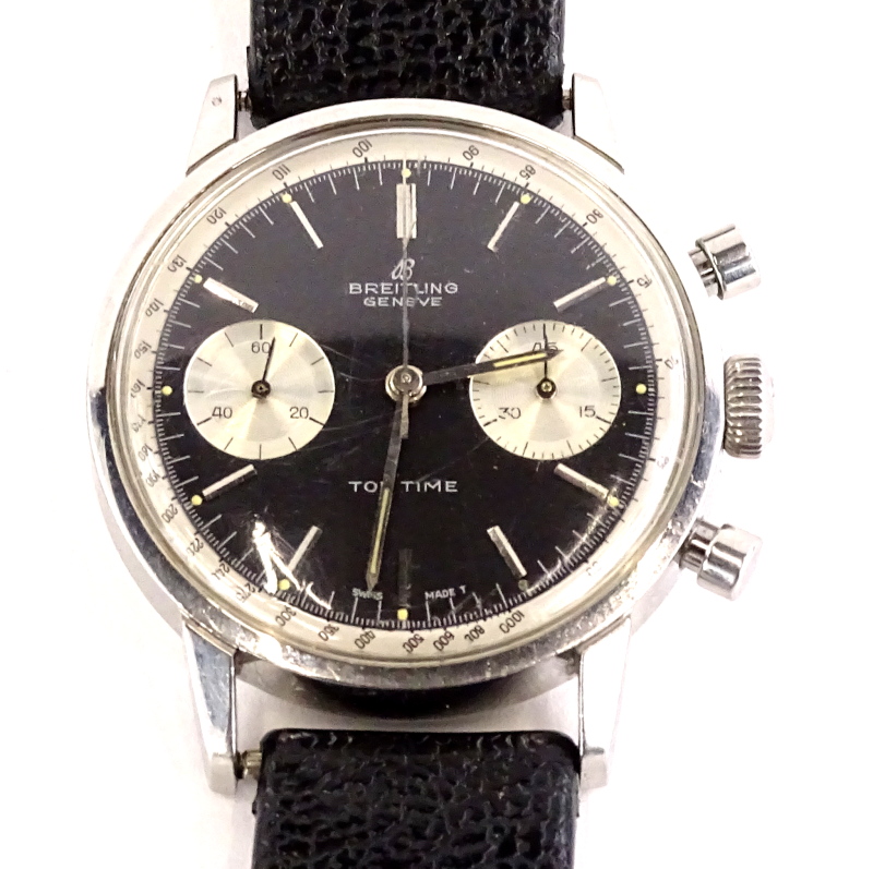 A Breitling gentleman's stainless steel Top Time 'Thunderball' chronograph wristwatch, with
