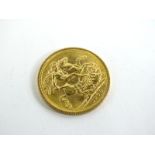 An Elizabeth II full gold sovereign 1968, 8.0g.