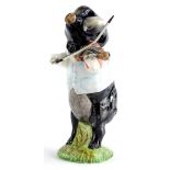 A Beswick model of Daniel the Pig Violinist, boxed, 42cm high.